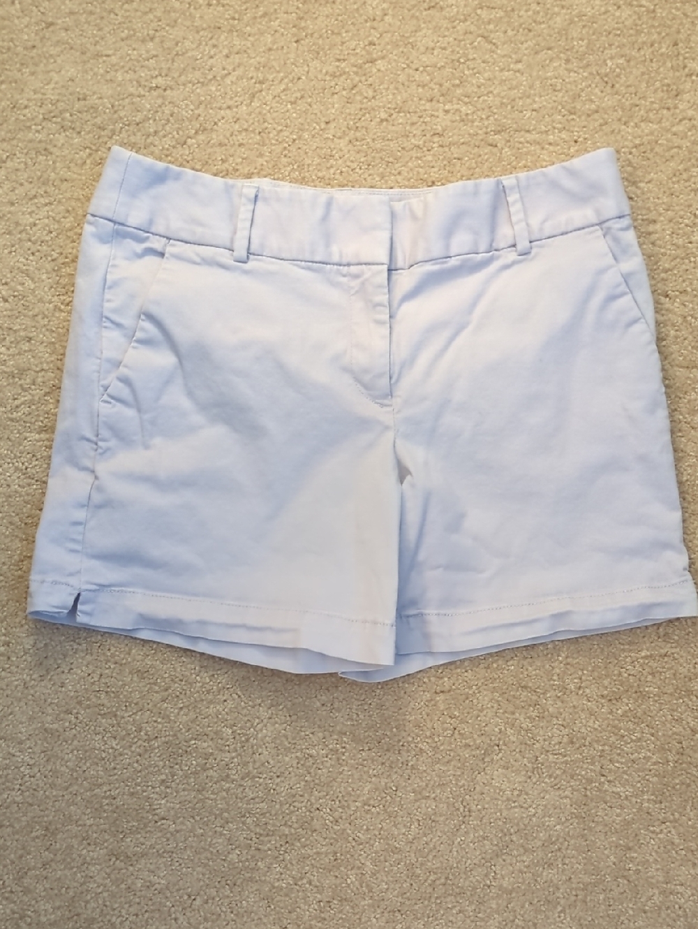 LOFT Light Gray 5" Riviera Women's Cotton Shorts
